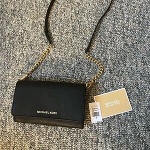 (*NWT*) Michael Kors Jet Set Travel Phone Crossbody / Wallet-on-Chain